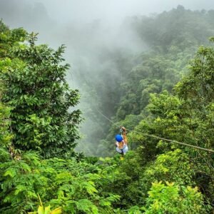 Ziplining